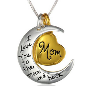 Mother Daughter Silver Plated Pendant Necklaces - $13 with FREE Shipping!