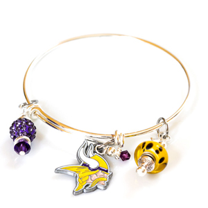 NFL Charm Expandable Wire Bracelet - $15 with FREE Shipping!