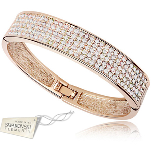 Crystal Journey Swarovski Elements Cuff Bracelet with Gift Box - $20 with FREE Shipping!