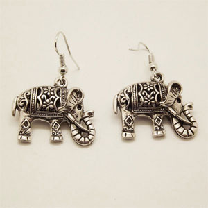 Elephant Retro Earrings - $14 with FREE Shipping!