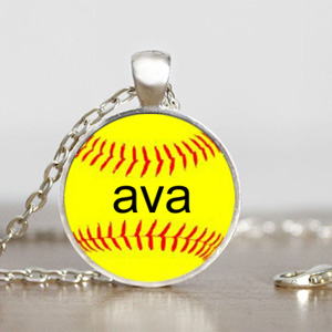 Personalized Sports Necklaces- $10 with Free Shipping