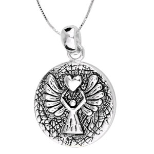 Guardian Angel Protect Me Wherever I Go Silver Plated Necklace - $13 with FREE Shipping!