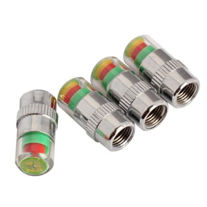 Tire Pressure Valves - 4 Pack - $12 with FREE Shipping!