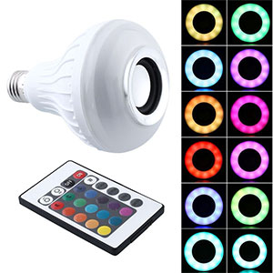 RGB LED Speaker Bulb - $29 with FREE Shipping!
