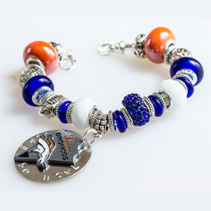 Super Bowl Team Beaded Bracelet - $20 with FREE Shipping!