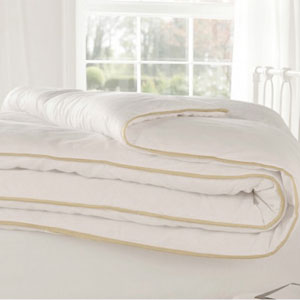 Super-Soft Hypo-Allergenic Down Alternative Mattress Topper- $50 with Free Shipping