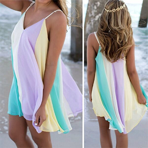 Rainbow Beach Dress - $16 with FREE Shipping!