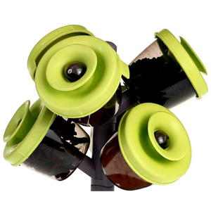 Two Elephants Convenient Pop-up Spice Rack with Containers - $10 with FREE Shipping!
