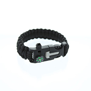5-in-1 Survival Bracelet - 2 Pack - $10 with FREE Shipping!
