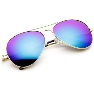 Holiday Gift Set of 2 Pairs Sun-Spheric Polarized Mirror Classic Blue Aviator Style Sunglasses- $29 with Free Shipping